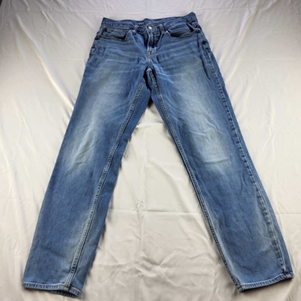 Old Navy Mens Athletic Taper Built-In Flex Medium Wash Jeans 32x34 Excellent